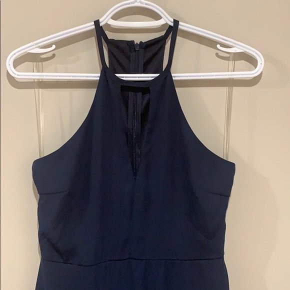 Lulu’s Navy Blue Evening Gown - Women’s Size Small - Picture 4 of 9
